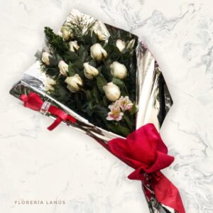 12 Rosas Blancas