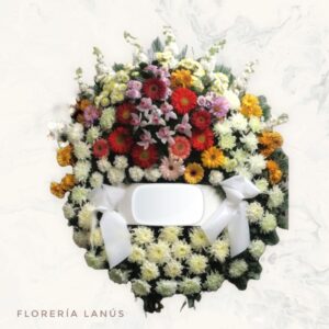 Corona de Flores Naturales